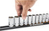 GEARWRENCH 1/4" Drive Magnetic Socket Rail Includes 14 Clips - 83126...