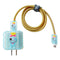 Cute DIY Cable Protector, Compatible for iPhone 20W USB-C Power Adapter and Lightning Cable-Size 14......