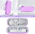 Toothbrush Hard Travel Case Compatible with Philips Sonicare Protectiveclean 4100,5100,6100,6500 Fits for Oral-B Pro 1000,1500,2000,3000,3500 Elec...