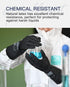 PACIFIC PPE Chemical Resistant Gloves, Heavy Duty Industrial Rubber Gloves, Resist Acid, Alkali and Oil, 12.6", Large...