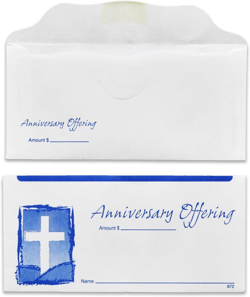 Anniversary Offering Envelopes for Church (100)...