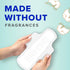 Always Pure Cotton Feminine Pads for Women, FlexFoam Pads with Wings, Size 2, Heavy Absorbency, Unscented, 72 Count (3 Packs of 24)...
