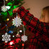 36pcs Snowflakes-Christmas Tree Decorations, Snowflake Ornaments for Tree, Plastic Glitter White Snow Flakes Ornaments, Christmas Indoor Winter Wo...