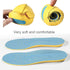 Shoes Inserts Memory Foam Insoles Shock Absorption Pain Relief Plantar Fasciitis Arch Supports Breathable PU Sports Feet Insoles for Men Women and...