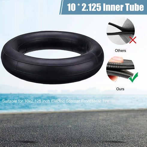 Tire & Tube,10x2.125 inches Electric Scooter Tire Replacement Wheels for Front or Rear Replacement Tires (2 inner tire)...