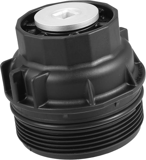Car Engine Oil Filter Cover Oil Plug 15620-36020 with O Ring Washer Oil Filter Housing Cap Assembly Part for Toyota C-HR 2018-2019...