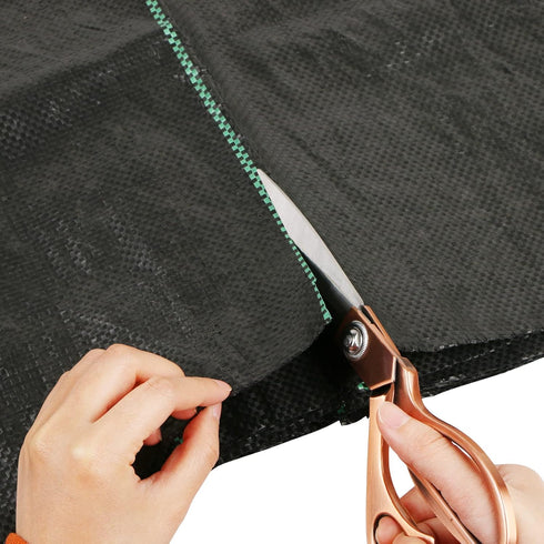 Garden Weed Barrier Landscape Fabric Heavy Duty 3ft x 3ft (1 x 1 Meters) Sheet, Weed Block Ground Cover Gardening Mat for Outdoor Courtyard Flower...