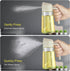 16oz Oil Sprayer for Cooking - 2 in 1 Spray & Pour Olive Oil Dispenser - 470ml Glass Spray Oil Bottle - Kitchen Gadgets (Milk White)...