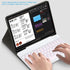 Backlit Bluetooth Keyboard Small Portable External Wireless Keyboard Cordless Rechargeable Illuminated for Android Tablet Cell Phone Smartphone iP...