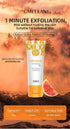 2 Pcs Orange Exfoliating Gel, Face and Body Exfoliating Scrub Gel, Deep Cleansing Moisturizing Facial Exfoliator....