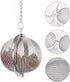 2Pcs Stainless Steel Tea Ball, 2.04 Inch Mesh Tea Infuser Strainers, Premium Tea Filter Tea Interval Diffuser for Loose Leaf Tea and Seasoning Spi...