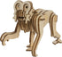 Eco 3D Wooden Puzzle Monkey from Deluxebase. Animal Themed DIY 3D Puzzle Craft Kit. Sustainable Wood Jungle Animal Toys. Perfect Model Building Ki...