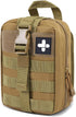 Gogoku First Aid Pouch 1000D Nylon Tactical Molle Tear Away Medical Pouch Empty Utility Pouch for Outdoor Activities Medical Supplies Camping Hiki...