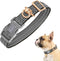 Auroth Dog Collar for Medium Large Dogs, Reflective Dog Collar, Soft Nylon Adjustable Dog Collars with Heavy Duty Metal D Ring Tangle Free (Medium...