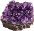 rockcloud Natural Purple Amethyst Quartz Crystal Cluster Geode Druzy Home Decoration Gemstone Specimen...