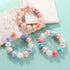 Firstmeet 30pcs Tiny Satin Luster ABS Beads Twisted Loose Spacer Beads for Jewelry Making Bracelets Earrings Necklaces DIY Crafts(DIY-1032-Light O...
