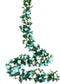 Miracliy 5Pcs 41FT Blue and White Flower Garland Artificial Rose Arch Vines Fake Spring Floral Garland for Flower Wall Backdrop Wedding Mothers Da...