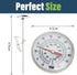 Premium Milk Thermometer for Steaming Milk with Clip and 7 inch Probe...