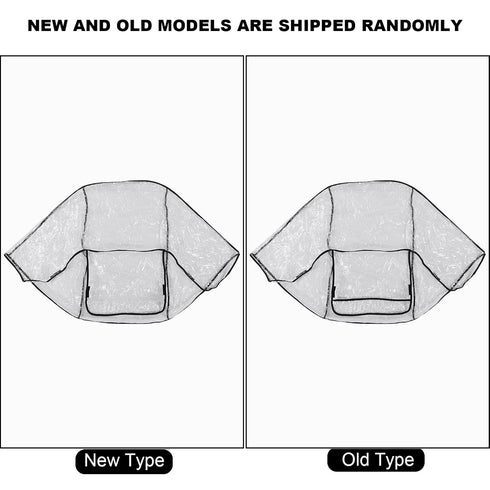 Baby Stroller Rain Cover, Transparent Weather Pushchair Protection Raincover Universal Waterproof Windproof for Pushchair Pram...