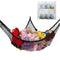Stuffed Animal Hammock, Jumbo Toy Storage Net 83" Wall Sling Corner Extra Large Kids Children Mesh Toy Net Organizer (Black, 83 Inch)...