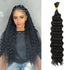 Deep Wave Bulk hair 20Inch 1Pack No Weft Deep Wave Bulk Hair for Braiding Wet and Wave Quality Synthetic Braiding Hair Extensions for Boho Braids ...