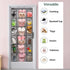 Over The Door Hanging Shoe Rack Organizer 18 Pockets Organizer with 6 Extra Large Clear Pockets for Shoe Holder Storage (18 Pockets-Grey)...