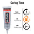 B-7000 Clear Glue for Rhinestones Crafts, Clothes Shoes Fabric, B7000 High Viscosity Glues for Cell Phone Screen Repair Jewelry Stone Metal Nail A...