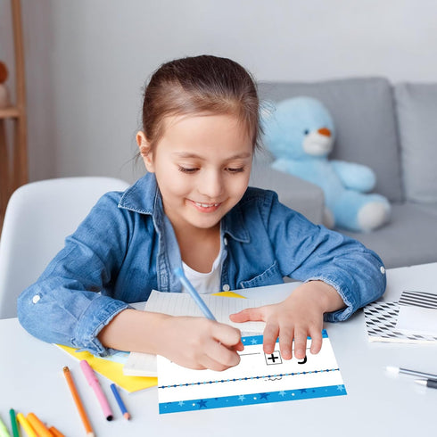 0-120 Dry Erase Number Line Board Double Sided Writable and Erasable Card Featuring 0-120 Number Line On One Side and Blank Line On The Other for ...