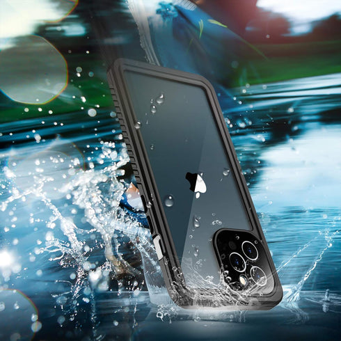 SPIDERCASE Designed for iPhone 12 Pro Max Case, Waterproof Built-in Screen Protector, Shockproof Full Body Cover Rugged Case for iPhone 12 Pro Max...