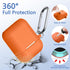 Lerobo Airpods Case Cover, with Cleaner Kit and Magnetic Airpod Strap Anti-Lost Cord Sports Lanyard,Soft Slicone Cover Compatible with Apple AirPo...