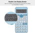 EooCoo 2-Line Standard Scientific Calculator, Cute Desk Accessories, Portable and Cute School Office Supplies, Suitable for Primary School to Coll...