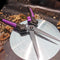 Buds Leaf Stem Fruit Flower Garden Scissors Non-stick Resin Resist Blade 8.58" Precision Micro-Tip Pruning Shears Bigger Grip Pruner Snips Effort-...