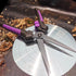 Buds Leaf Stem Fruit Flower Garden Scissors Non-stick Resin Resist Blade 8.58" Precision Micro-Tip Pruning Shears Bigger Grip Pruner Snips Effort-...