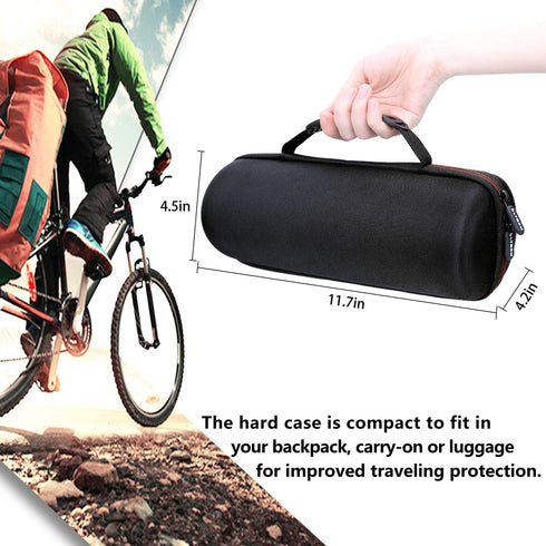 LTGEM Hard Case for JBL Pulse 4 Waterproof Portable Bluetooth Speaker - Travel Protective Carrying Storage Bag(Black+Black)......