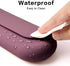Makeup Brush Holder Magnetic Closure Make Up Brushes Organizer Silicone Makeup Bag Travel Essentials (Grape Purple)...
