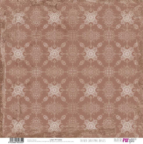 Papers For You - Scrapbooking and Craft Paper Kit | "Father Christmas Basics" Collection | Includes 12 Double Sided Papers with Different Designs ...