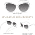 Giselle Cute Kids Retro Cat Eye Rhinestone Sunglasses for Teen Girls and Children Age 6-14...