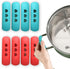 AUOCATTAIL 2 Pairs Silicone Assist Handle Holder Grip Cast Iron Skillets Non-Slip Cast Iron Skillet Handle Covers Heat Resistant Grip for Frying P...