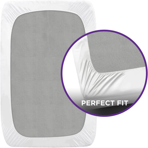 BLISSFORD Plastic Mattress Protector - Heavy Duty, Twin Size Fitted Vinyl - Plastic Mattress Cover, Rubber Sheets for Bedwetting Adult or Child, 1...
