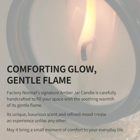 Scented Soy Candle Amber Jar Perfume Candle Aroma Healing Gift (8oz, Nagchampa)...