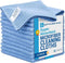 12" x 12" MW Pro Multi-Surface Microfiber Cleaning Cloths | Blue - 12 Pack | Premium Microfiber Towels for Cleaning Glass, Kitchens, Bathrooms, Au...