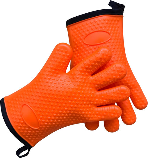 Supreme Silicone Cooking Gloves for Barbecue, Roasting, and Oven Use - Multi-Purpose, Water-Resistant Culinary Mitts for Both Men and Women, Ideal...