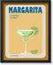 Poster Master Margarita Poster - Retro Cocktail Recipe Print - Alcohol Art - Cocktail Art - Preppy Art - Trendy Art - Chic Boho Art - Aesthetic Ki...