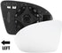 X AUTOHAUX Car Rearview Left Driver Side Heated Mirror Glass Replacement W/Backing Plate for Chevrolet Cruze 2016-2019...