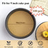 9 Inch Parchment Paper Rounds, 100PCS Unbleached Round Parchment Paper 9 inch for Baking, Precut Parchment Rounds for Round Cake Pans 9 inch, Roun...