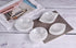 AMOYSTONE Natural Crystals Charging Tray 4" - Round Selenite Bowl Creative Dish Jewelry Storage Bowls for Home Decor...