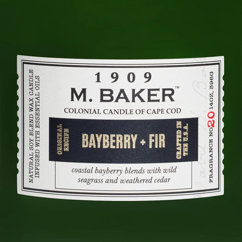 Colonial Candle Bayberry Fir Scented Jar Candle | 2-Wick Natural Soy Blend Wax Candle for Home | Relaxing Aromatherapy Candle Infused with Essenti...