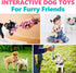 Dog Rope Toys Chew Rope Toy for Medium and Small Dogs Cat Puppy Teeth Cleaning Natural Cotton Dog Pull Rope for Interactive Tug of War Funny (Smal...