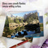 The Best Card Company 10 Assorted Landscape Thank You Notes Box Set 4 x 5.12 Inch with Envelopes (10 Designs, 1 Each) Reflections M1728TY...