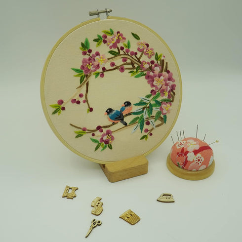 4 Set of Full Range Embroidery Kits for Beginners Stamped Embroidery kit That Includes Embroidery Cloth (kit 2)......